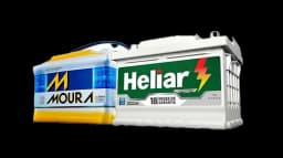 Baterias Moura e Heliar